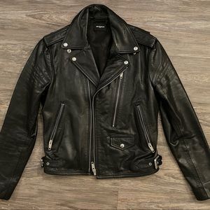 The Kooples Leather Motorcycle jacket